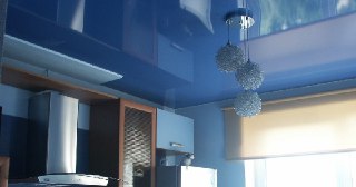 Натяжной потолок на кухню Ленинск-Кузнецкий, цена от 6235 руб.